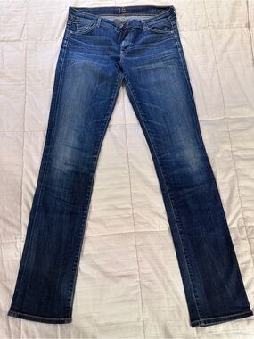 Citizens of Humanity Ava Low Rise Straight Leg Jeans Women’s Size 30 Dark Wash